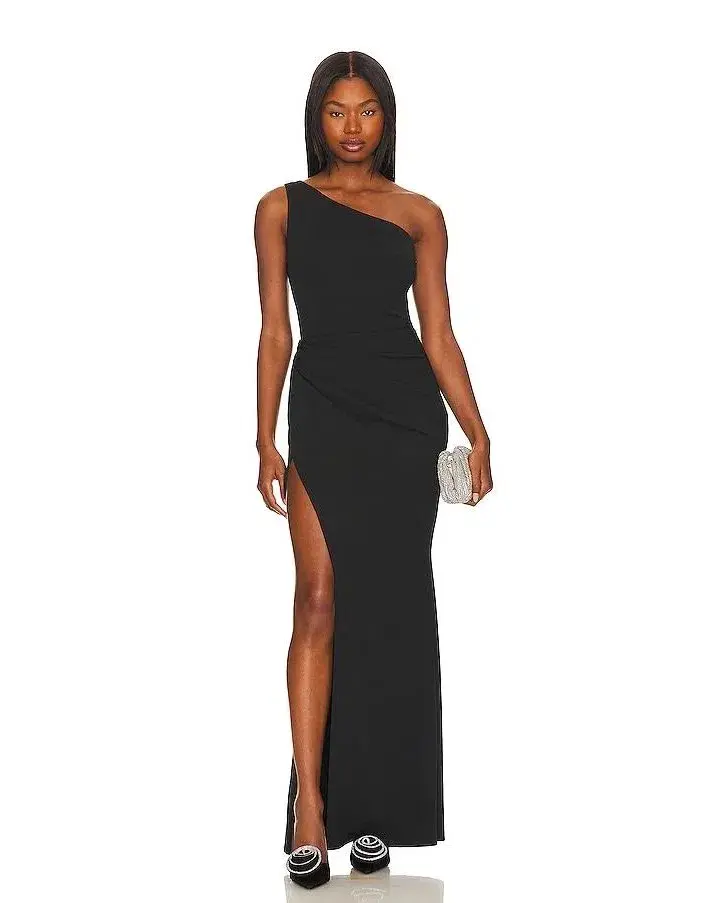 Katie May Rebecca Gown in Black Size 10 - Image 1