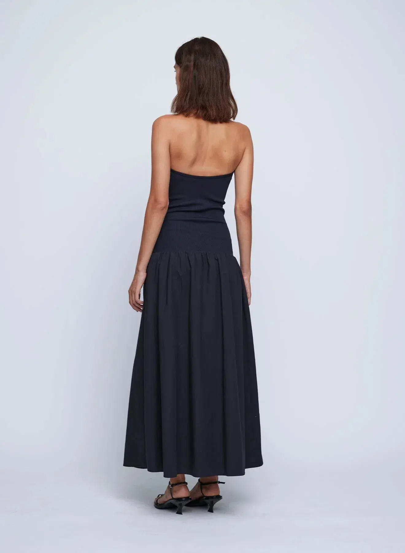 Anna Quan Amyra Strapless Dress Black Noir 8 - Image 3
