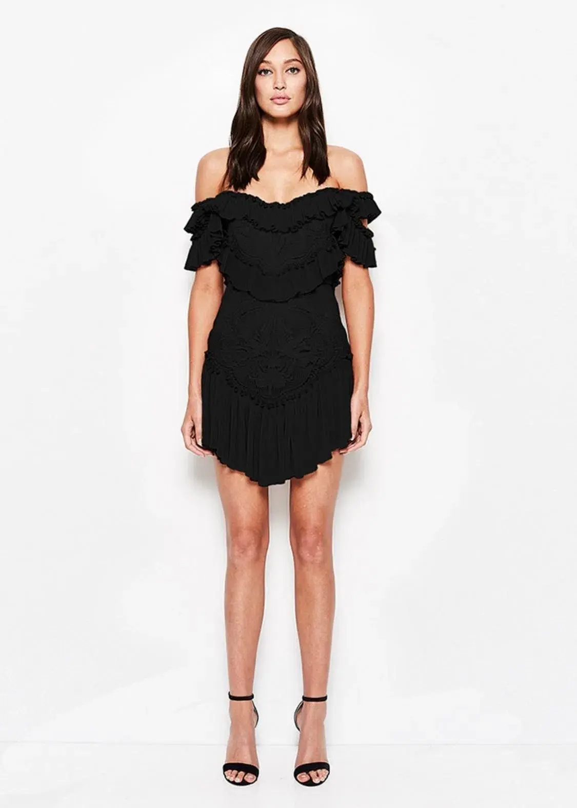 Alice McCall Lovebirds Dress in Black Size 10  - Image 1