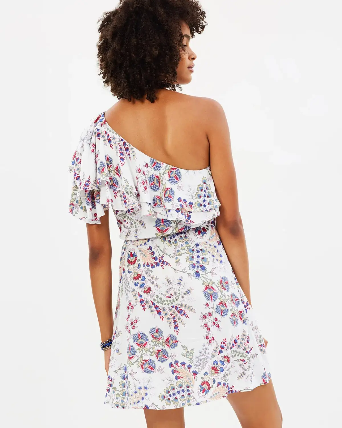 Tigerlily One Shoulder Dress Floral Size AU 10 - Image 4