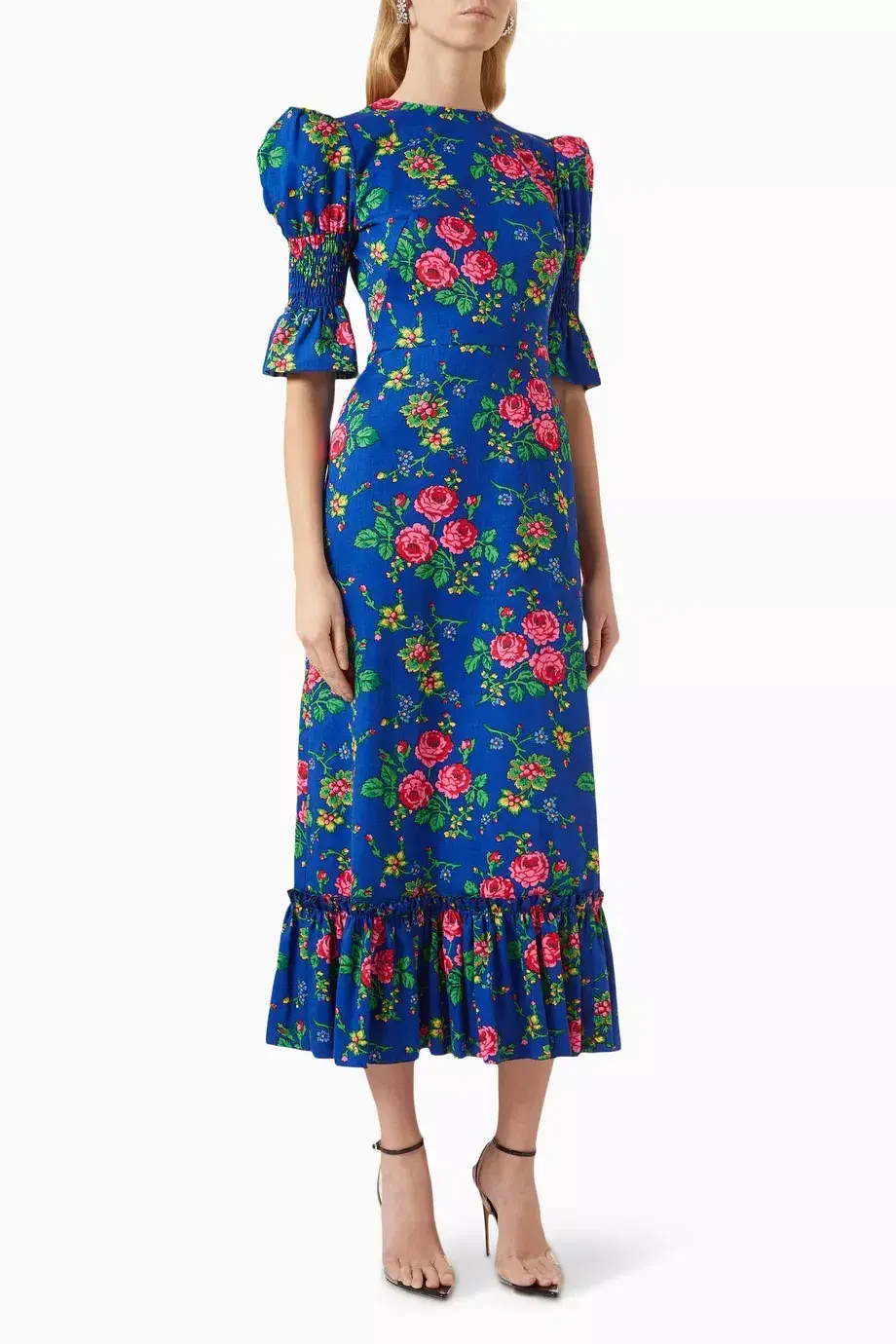 The Vampire’s Wife The Toto Dress Floral Blue Size AU 8 - Image 1