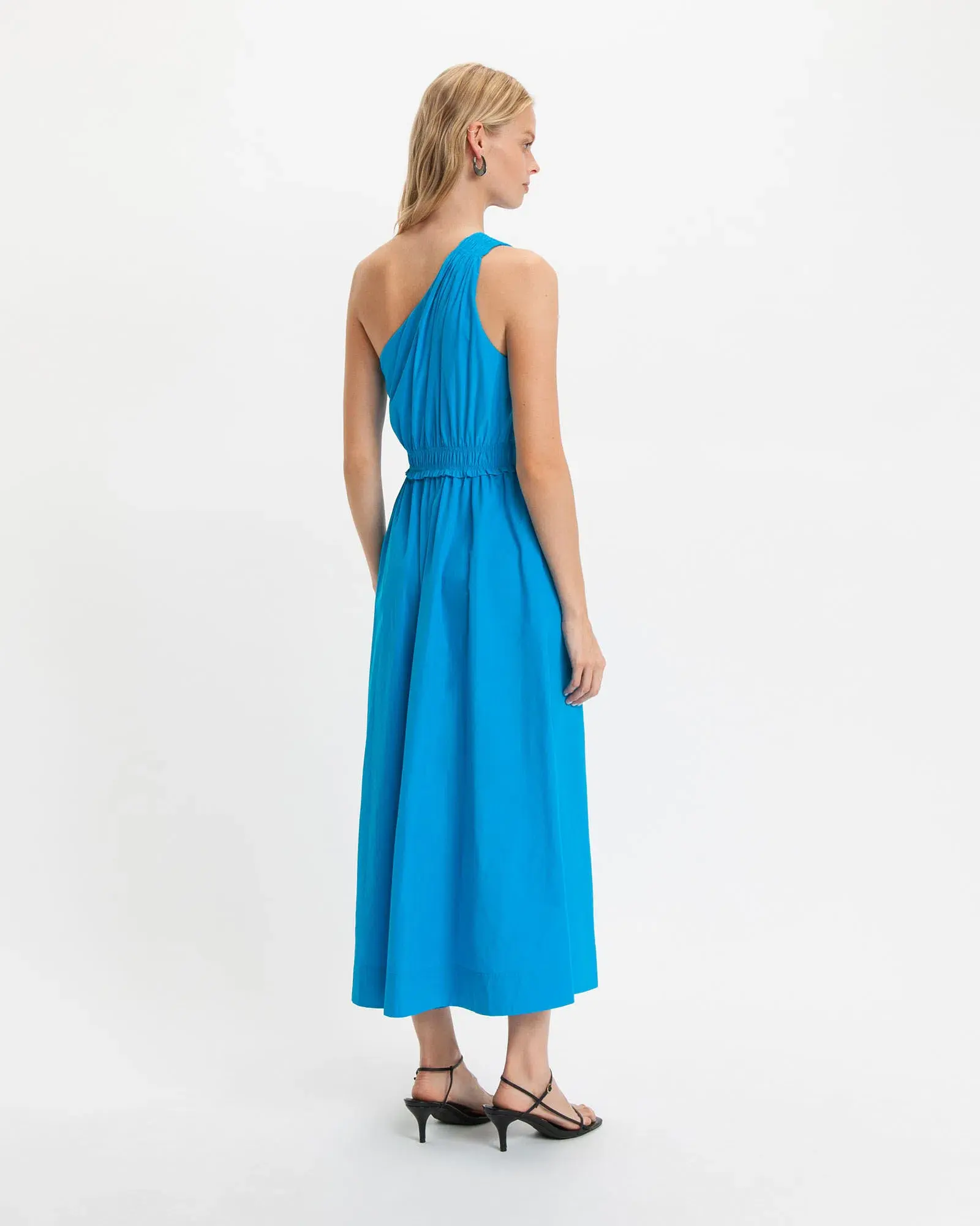 Cue Asymmetric Dress in Blue Size AU 6 - Image 3