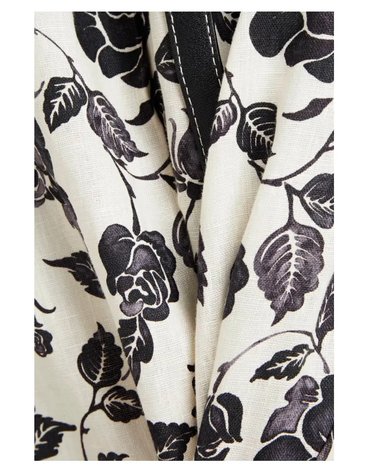 Zimmerman Slub Floral-print Linen-canvas Maxi Skirt Size AU 8   - Image 3