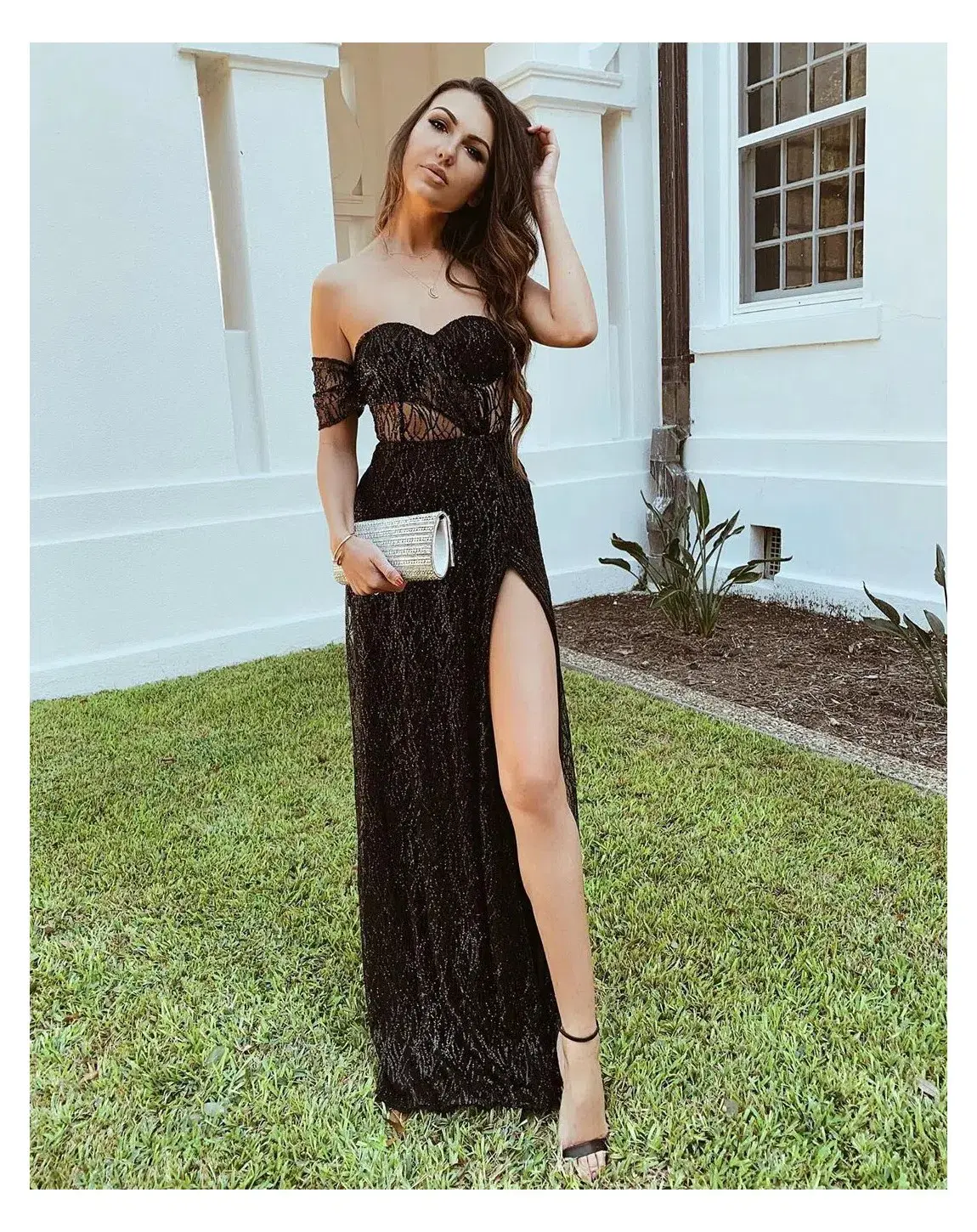 Alamour The Label Ayelet Strapless Gown Black Size XS / AU 6 - Image 1