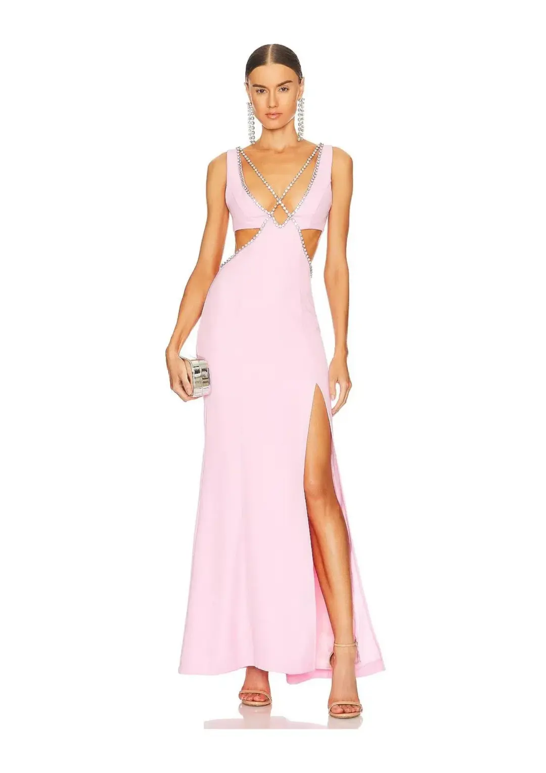 Majorelle Matteson Gown in Bubblegum Pink Size XS / AU 6 for rent on The Volte - main image