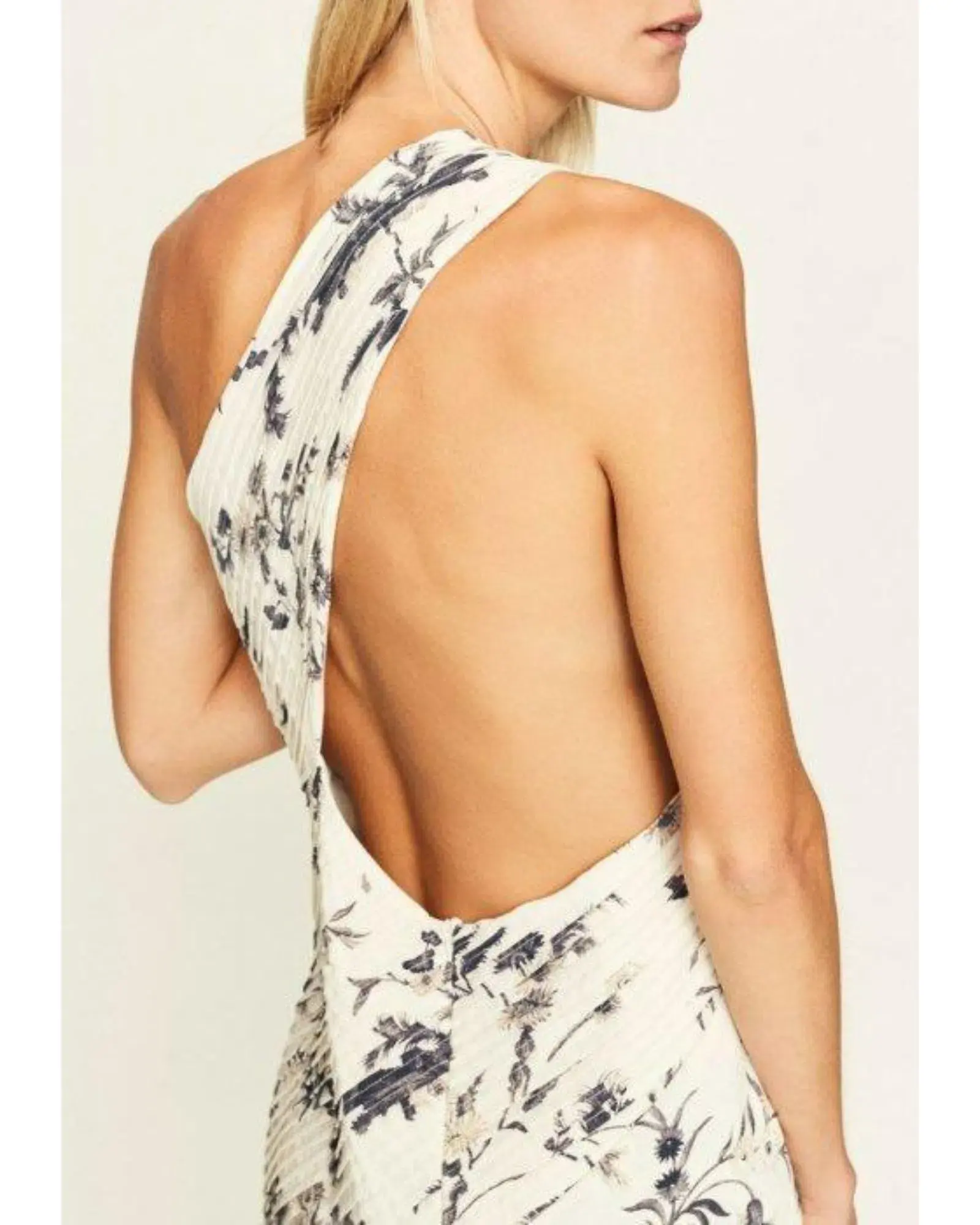Sir The Label Florentine Pleated Mini White Print Size AU 10 - Image 4