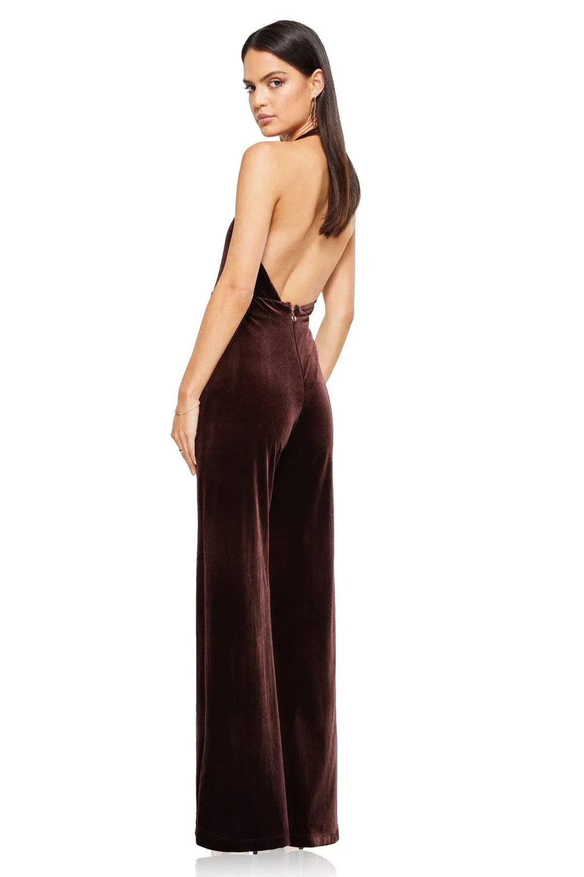 Nookie Majesty Jumpsuit in Chocolate Brown Size S / AU 8 - Image 3