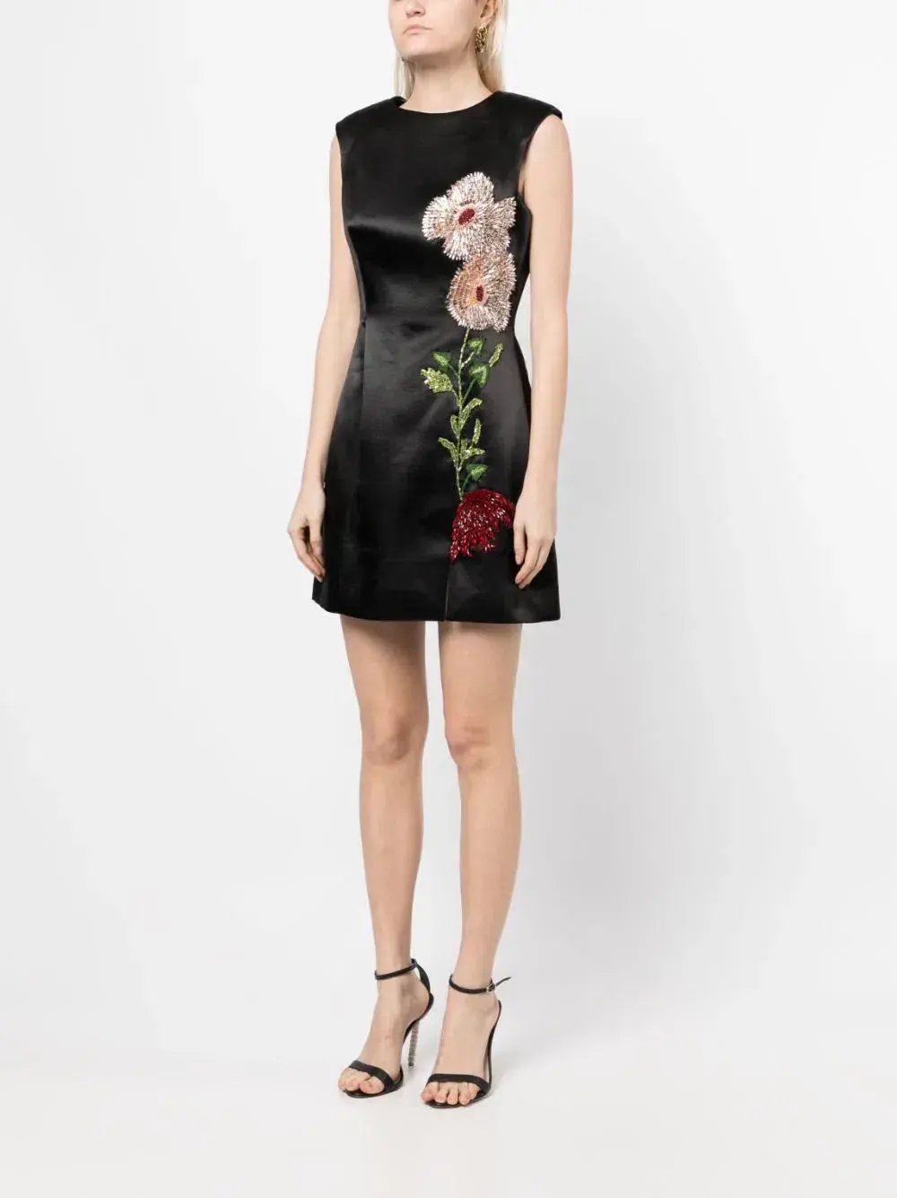 Rachel Gilbert Yolanda Mini Dress Black Size 10 - Image 1