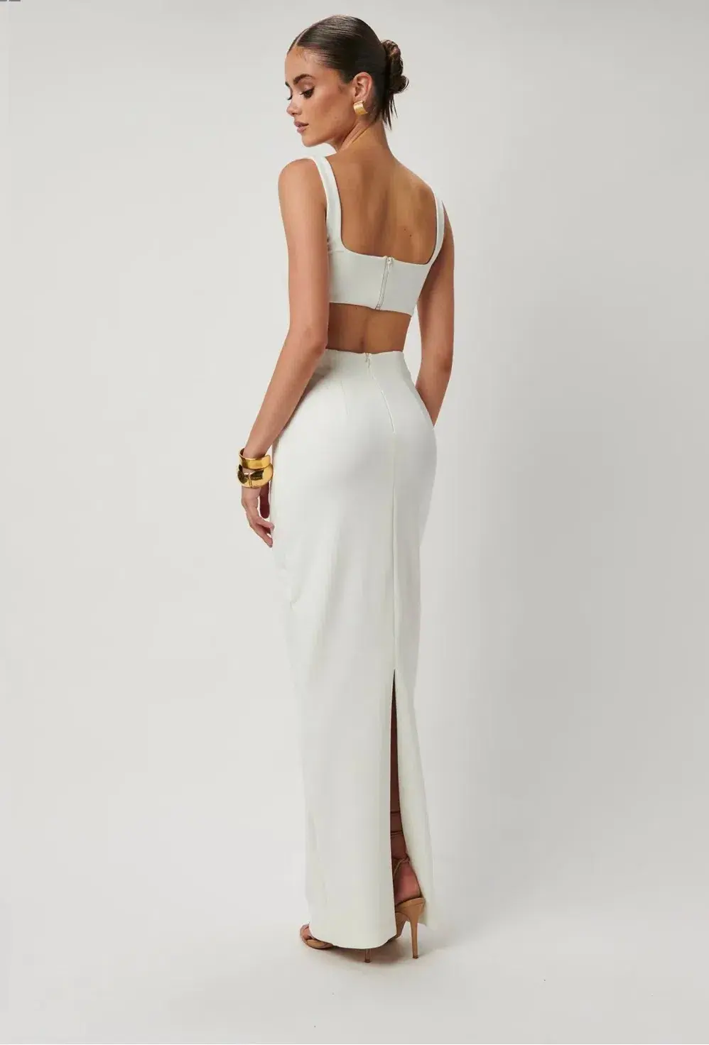 Effie Kats Gabriela Gown Ivory Size XS / AU 6 - Image 3
