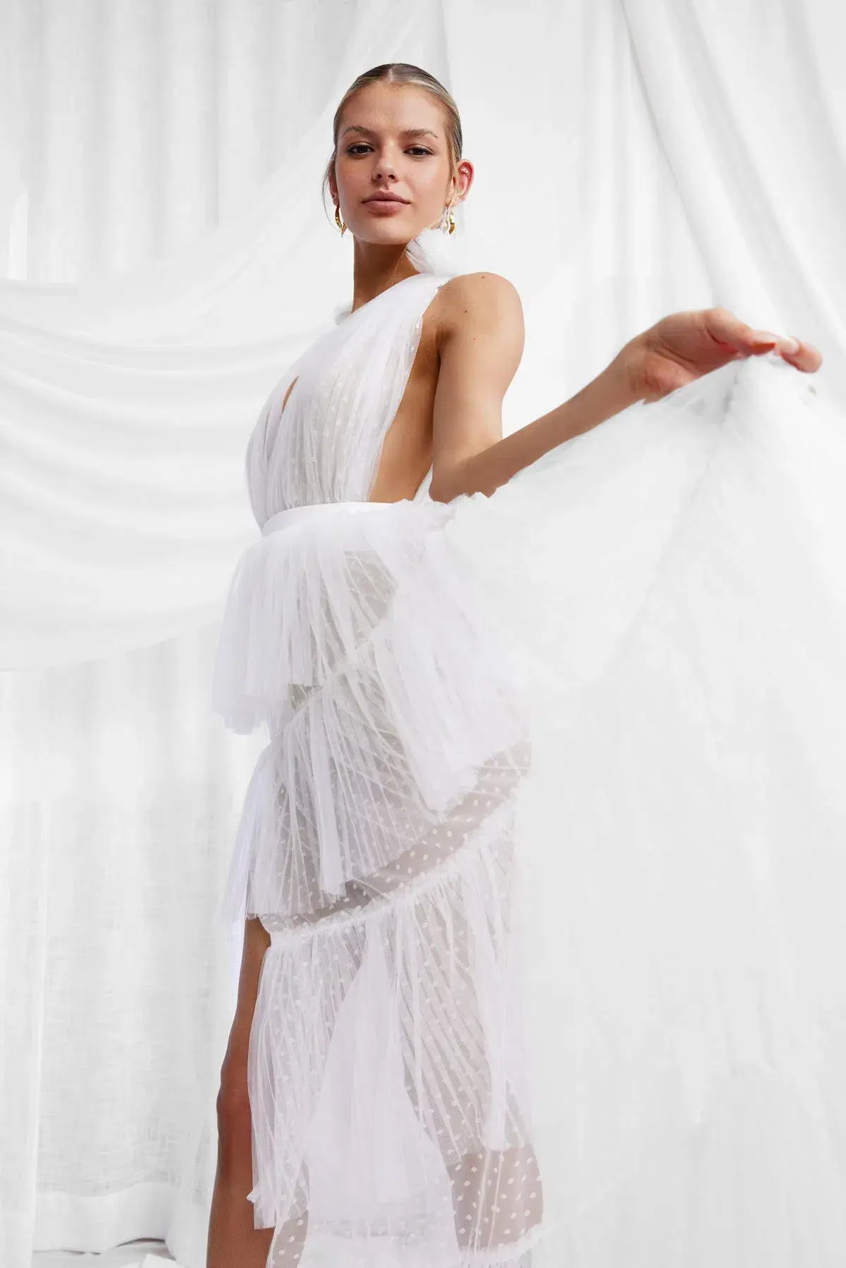 Lexi Zendaya Dress White Size 10 - Image 2