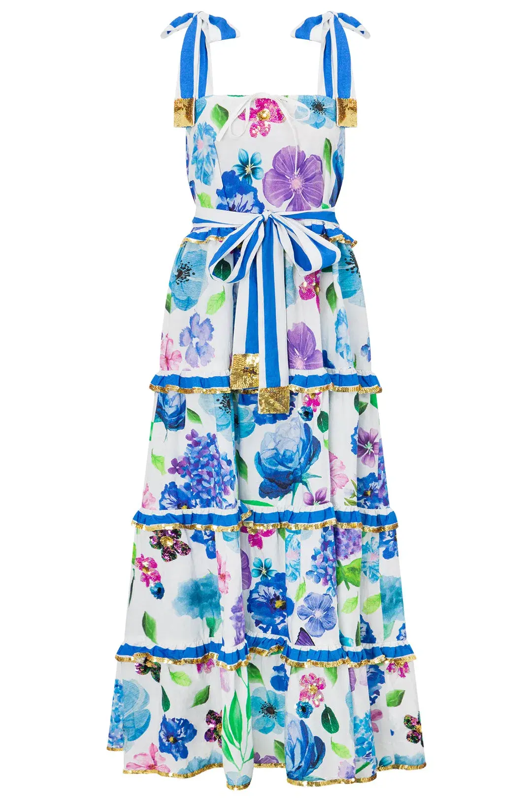 Bonita Buds to Blossom Scallop Dress Floral Size 10/S  - Image 1
