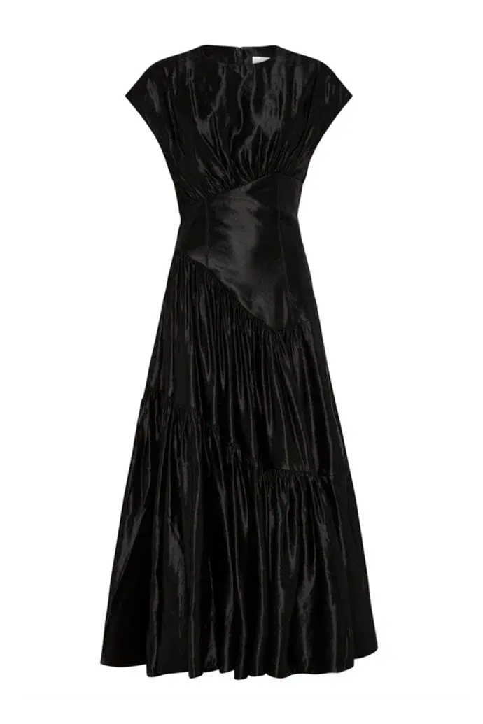 Aje Serendipity Reflection Midi Dress Black Size 10 - Image 4