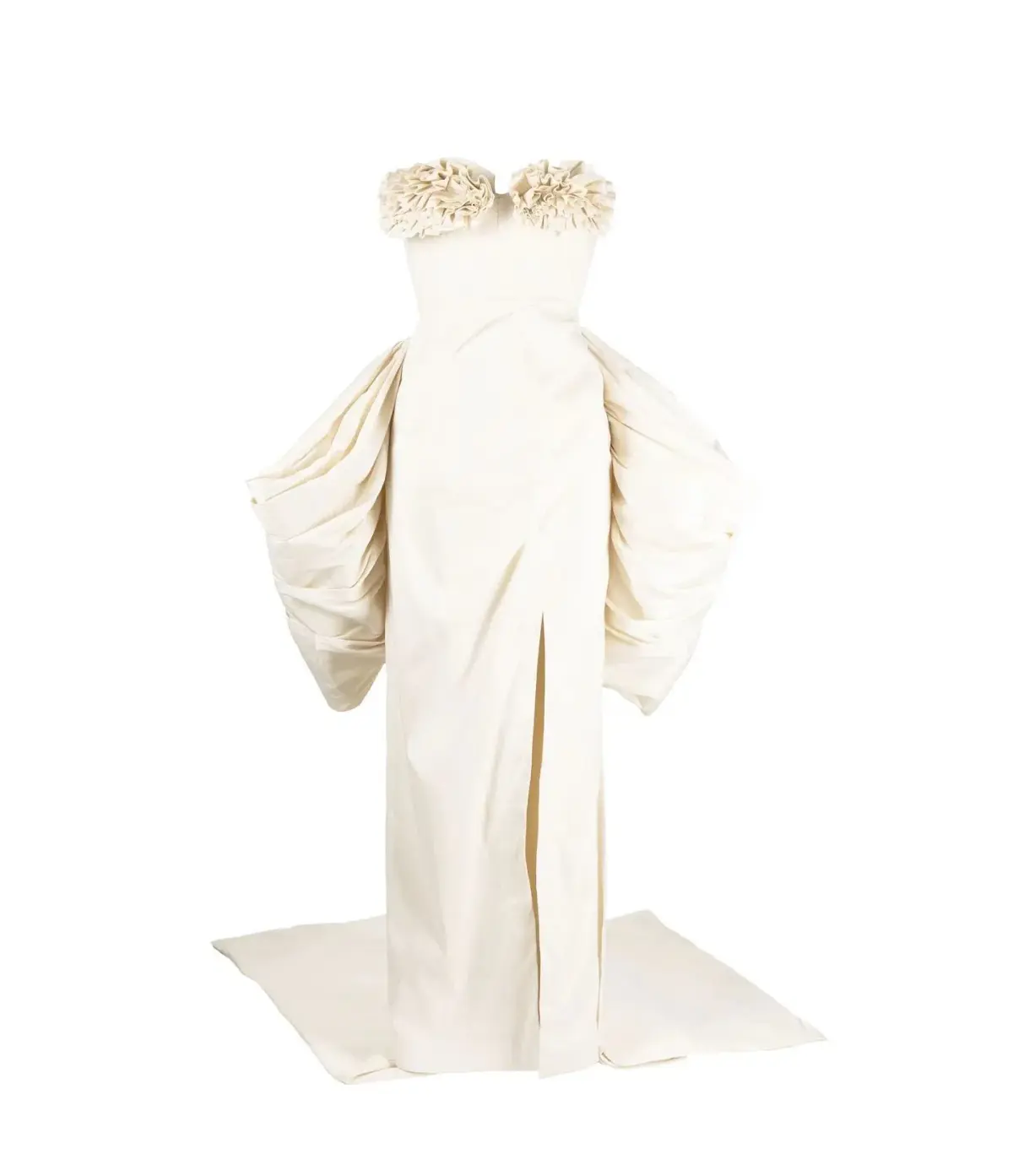 Rachel Gilbert Romy Gown Cream Size 10 - Image 4