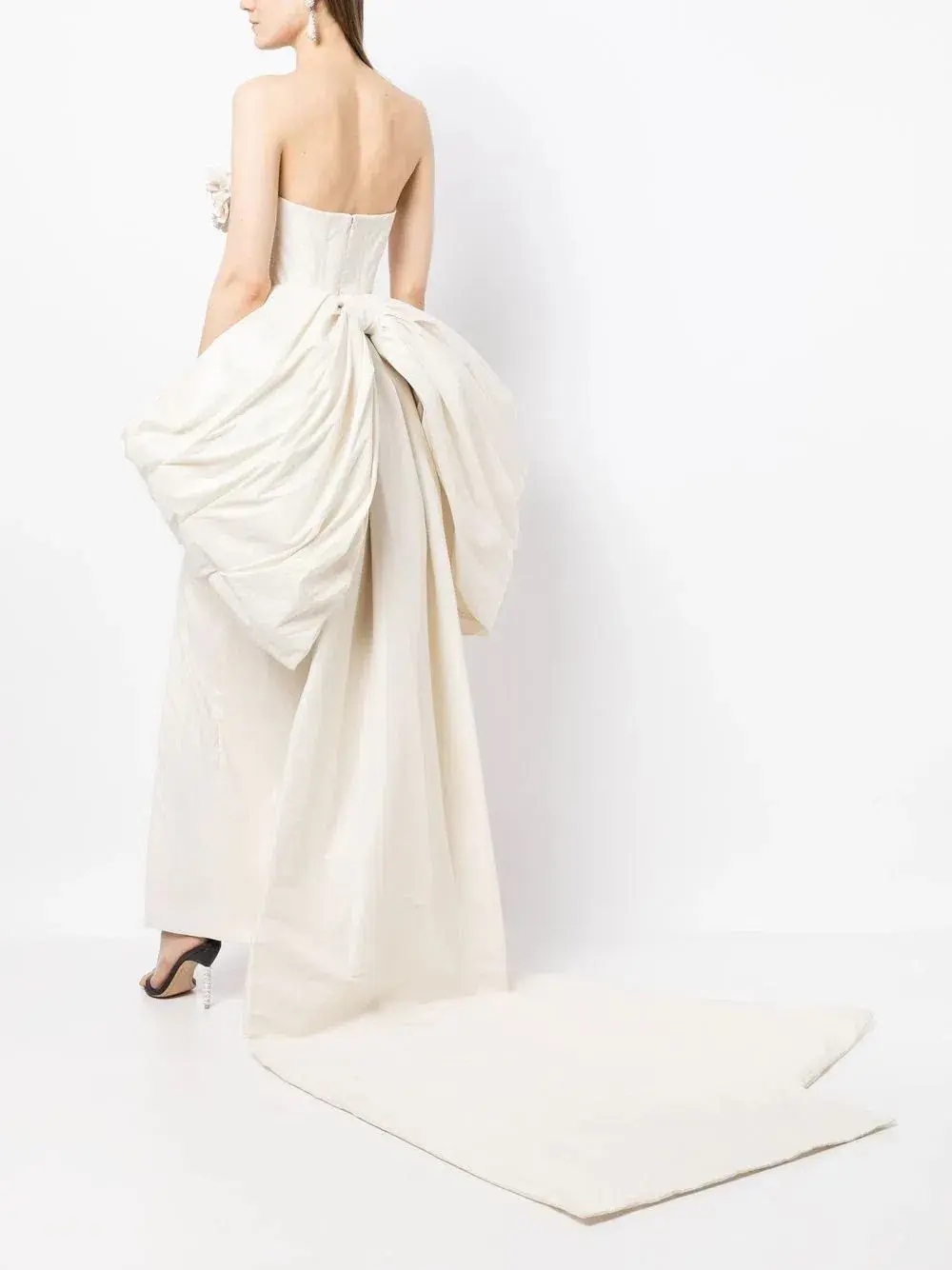 Rachel Gilbert Romy Gown Cream Size 10 - Image 3