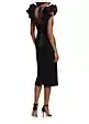 Rebecca Vallance Chloe Midi Dress Black Size 14  - Image 3