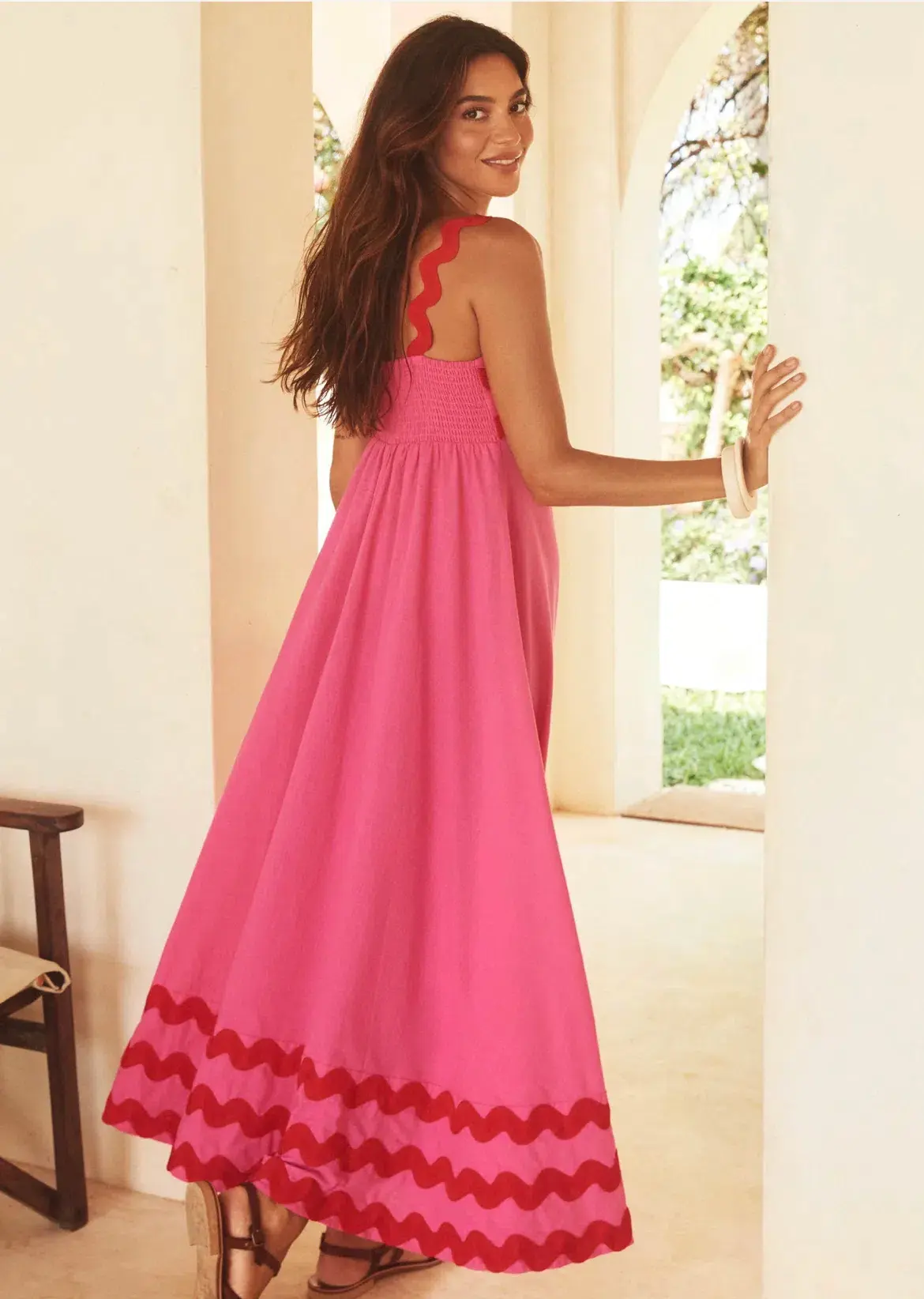 Mister Zimi Vivi Dress Pink Ric Rac Size 8 - Image 3