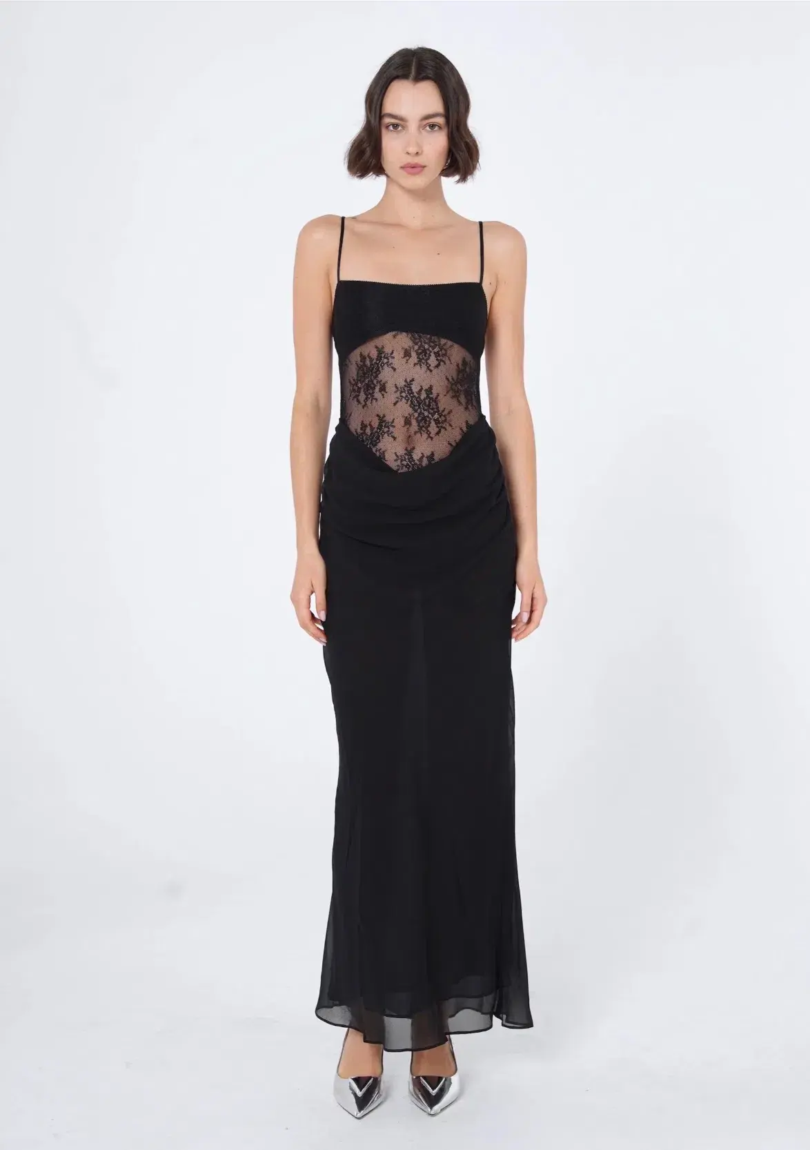 Benni Gabriel Maxi Dress Black Size 6 - Image 1