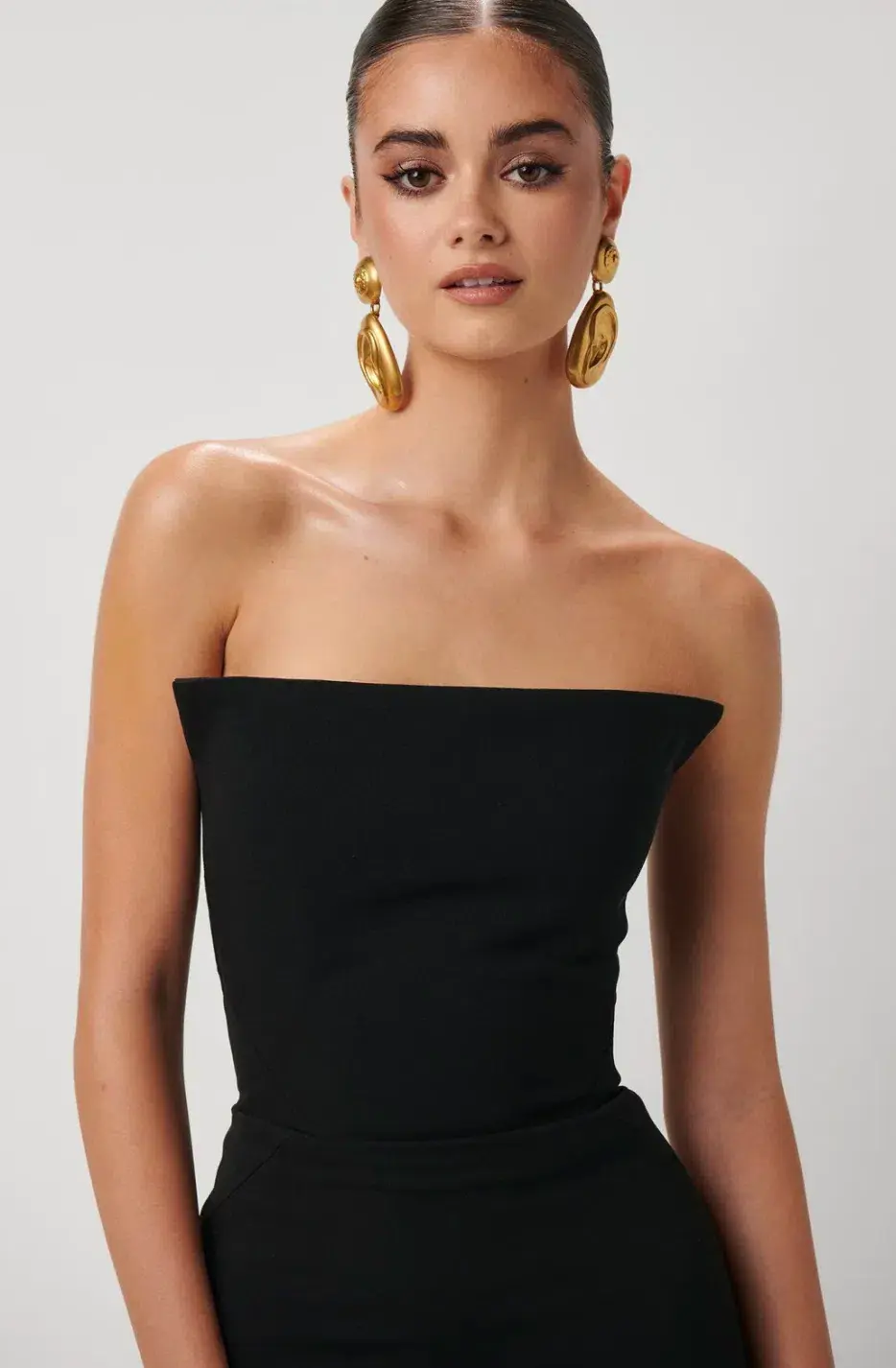 Effie Kats Danna Midi Dress Black Size 10 - Image 2