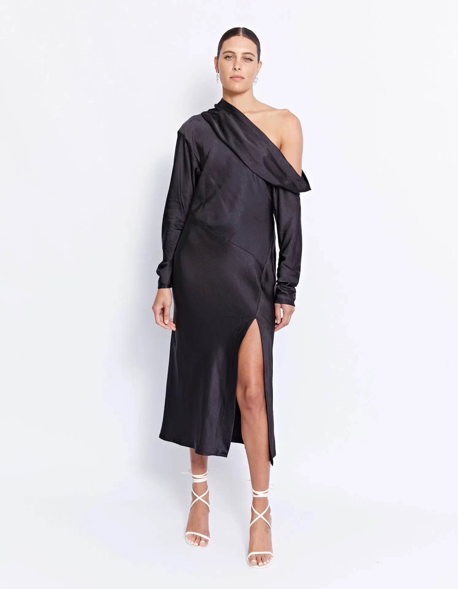 Pfeiffer Sukie Midi Dress Black Size S / AU 8 - Image 1