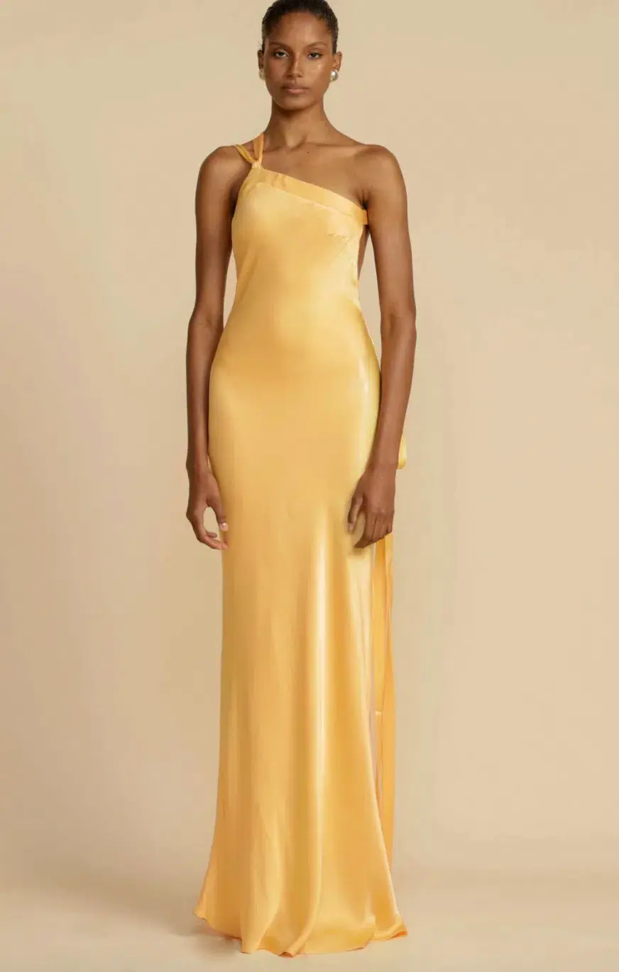 Arcina Ori Monique Dress Yellow Size 6 - Image 2