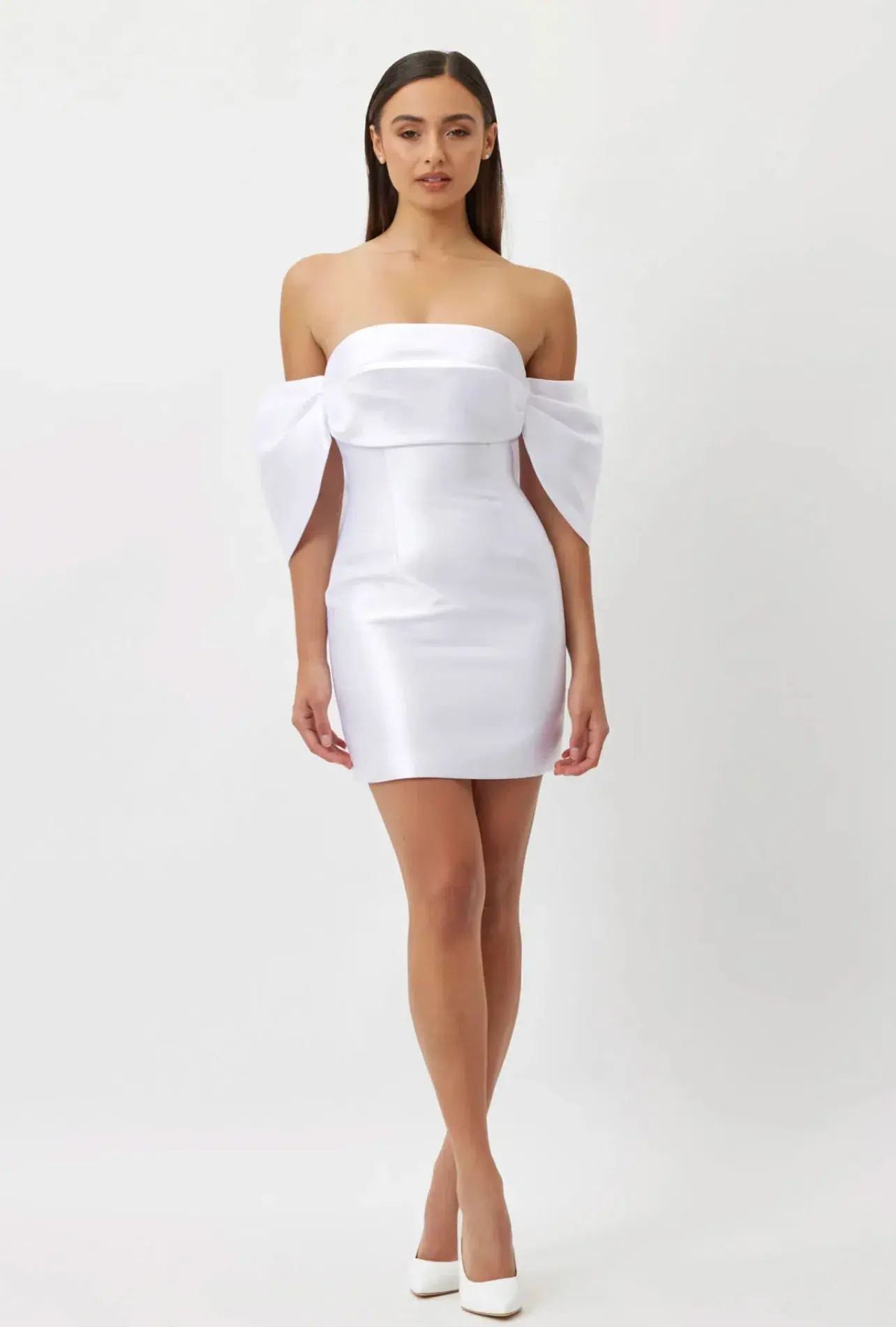 Bianca & Bridgett Eden Mini Dress White Size 8 - Image 1