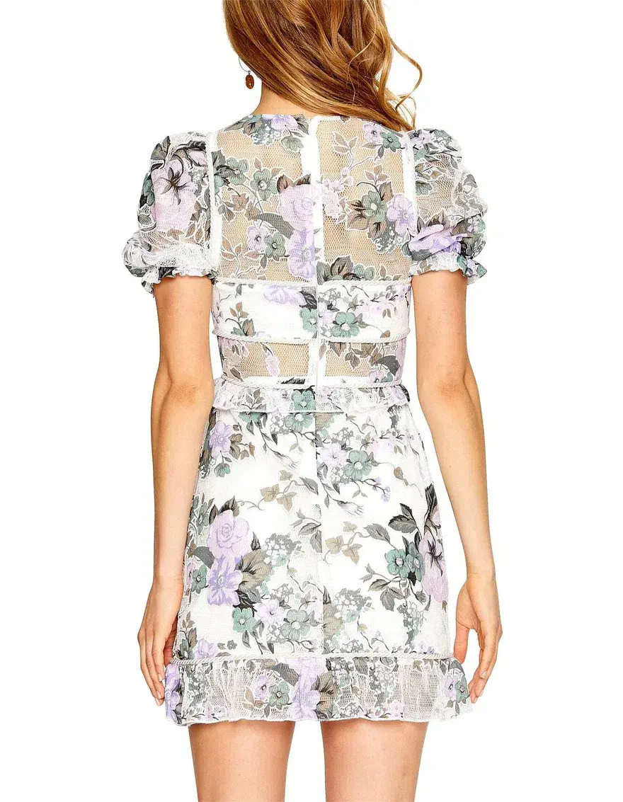 Alice McCall So Darling Mini Dress Print Size 8 - Image 2
