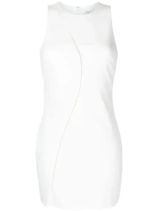 Sir The Label Esther Mini Dress Ivory Size 0 / 6 AU for rent on The Volte - main image