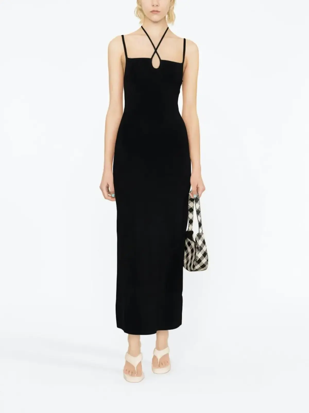 Sir The Label Nadja Midi Dress Black Size 1 / 8 AU - Image 1