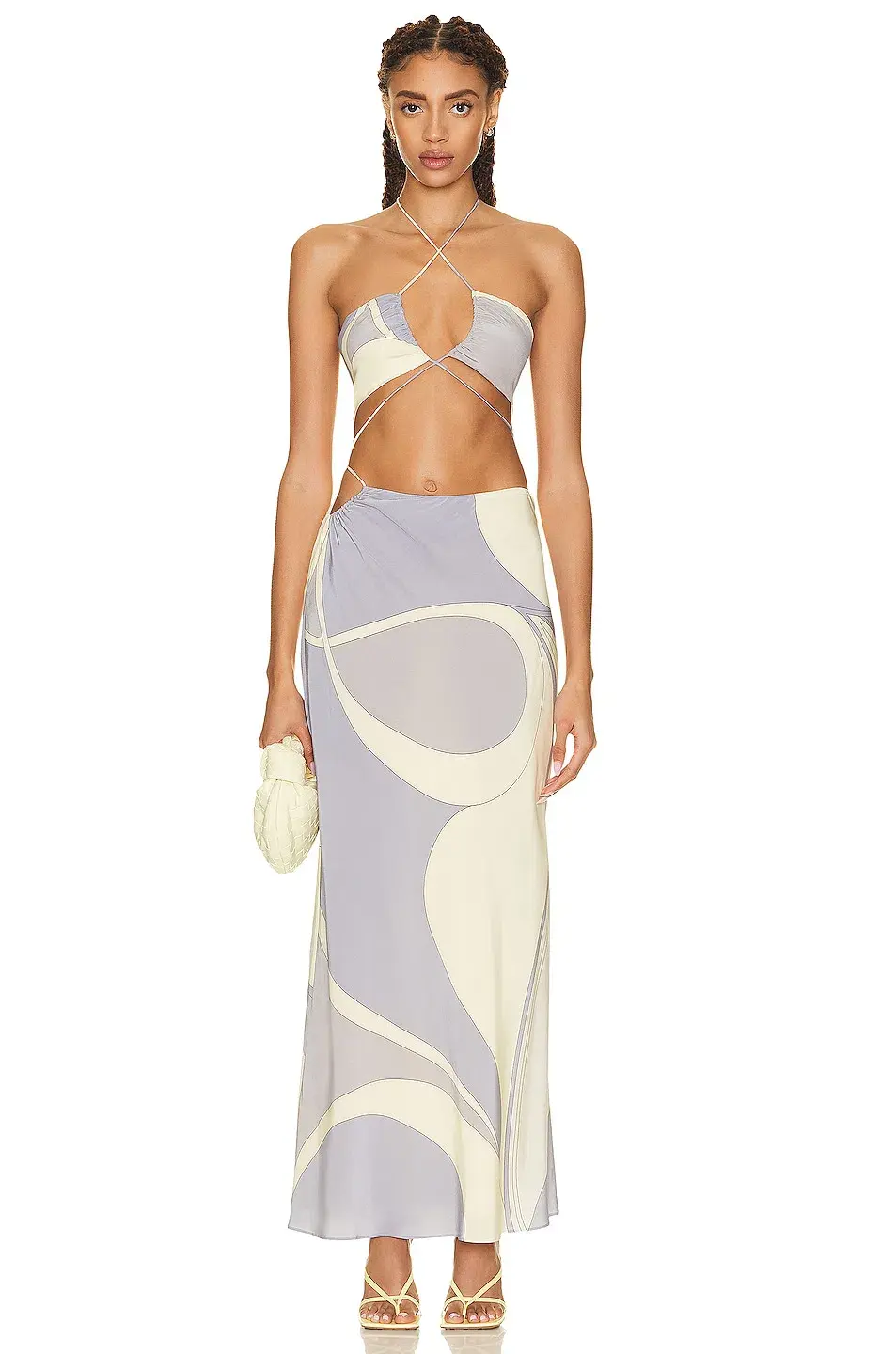Sir The Label Adrianna Deconstructed Dress Cesco Print Size 3 / 12 AU - Image 5