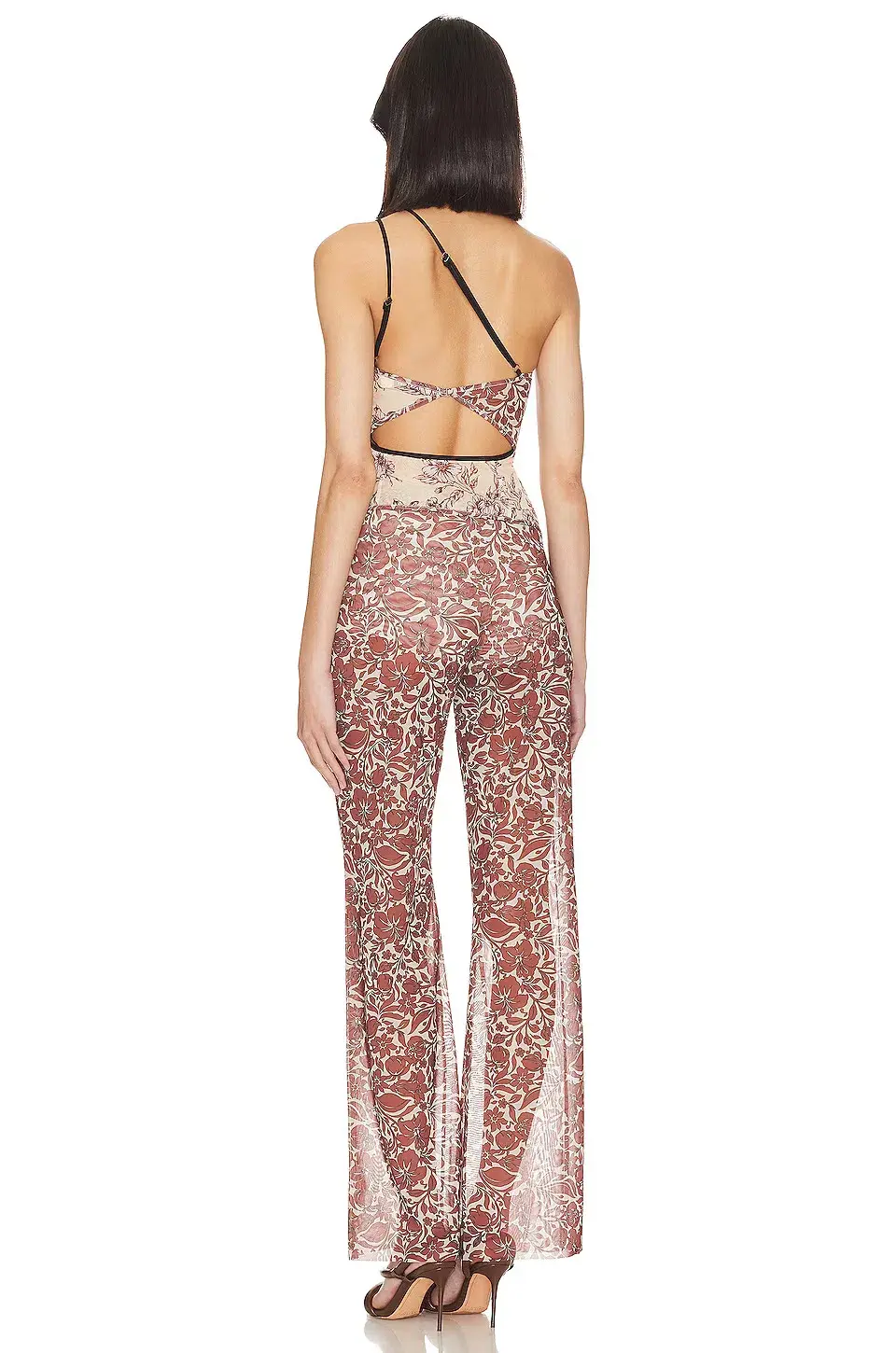 Bec & Bride Nova Top & Priya Pants Set Multi Floral Size 8 - Image 2