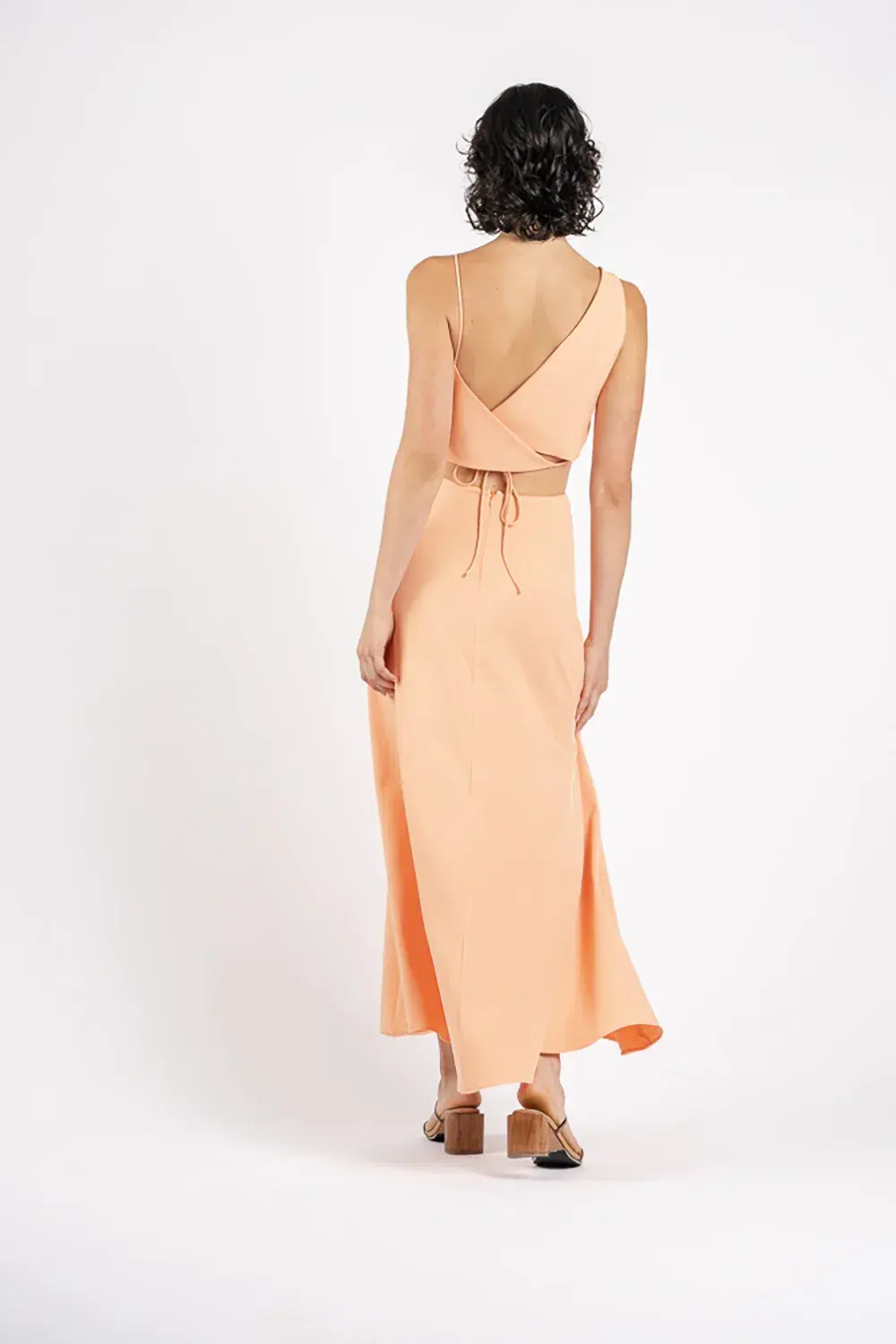 One Fell Swoop Bijoux Maxi Dress Orange Size 8 for rent on The Volte - main image