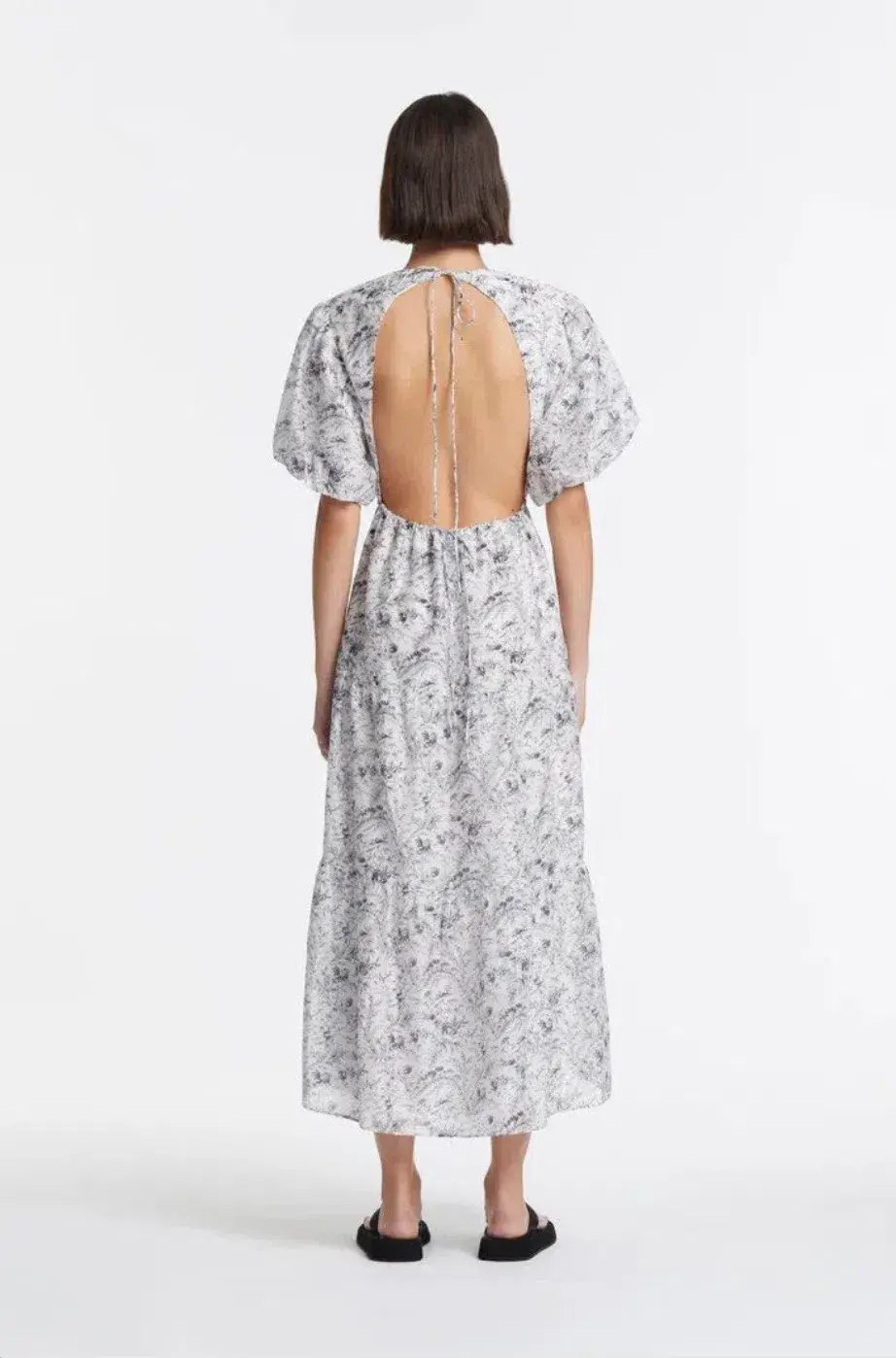 Sir The Label Caprice Open Back Dress Ivory Size 0/AU 6 - Image 3