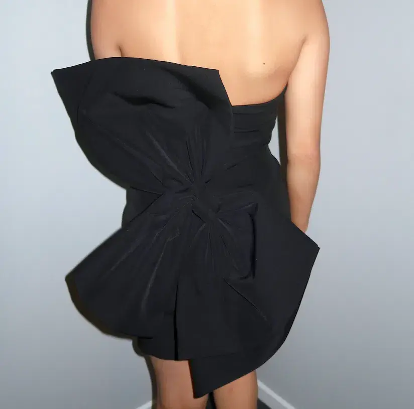 Bianca and Bridgette Maple Mini Dress Black Size XS / AU 6 - Image 3