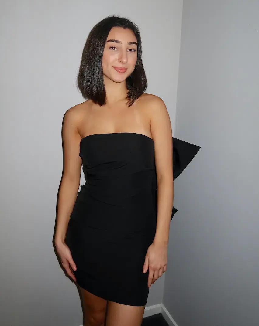 Bianca and Bridgette Maple Mini Dress Black Size XS / AU 6 for rent on The Volte - main image