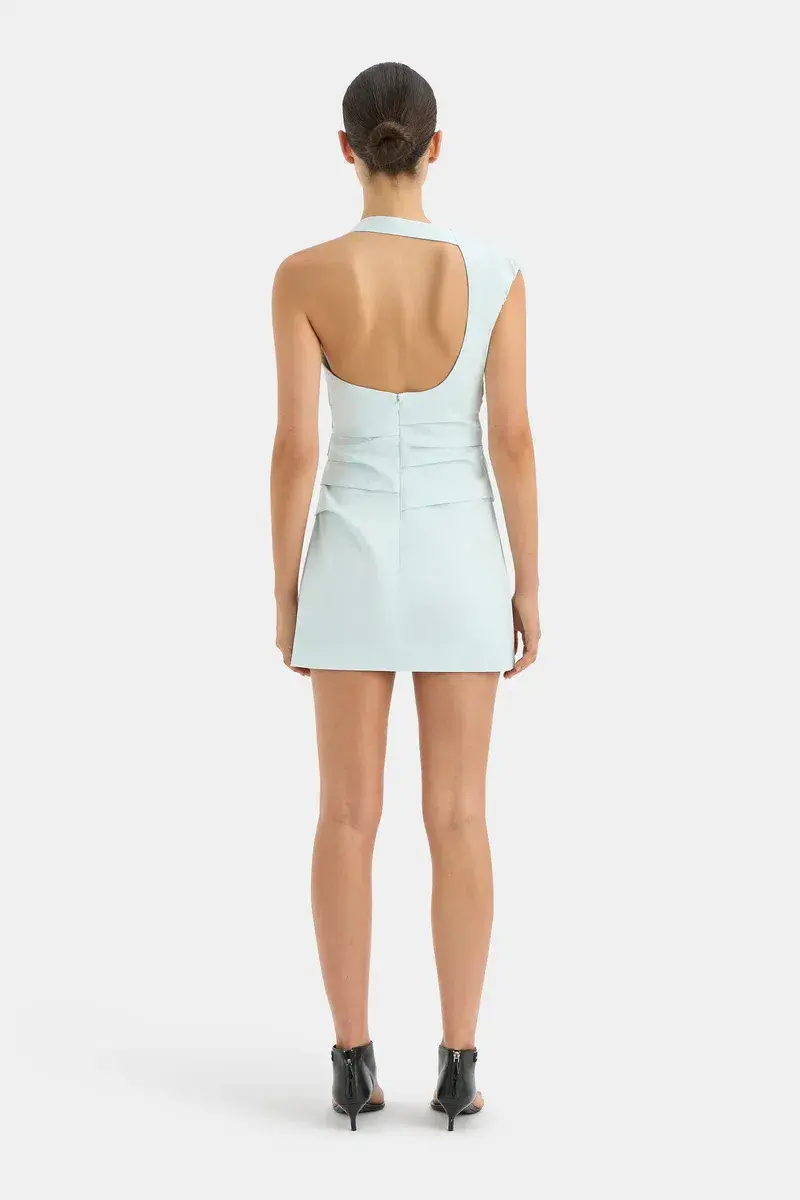 Sir the Label Azul Mini Dress Ice Blue Size 6 - Image 5