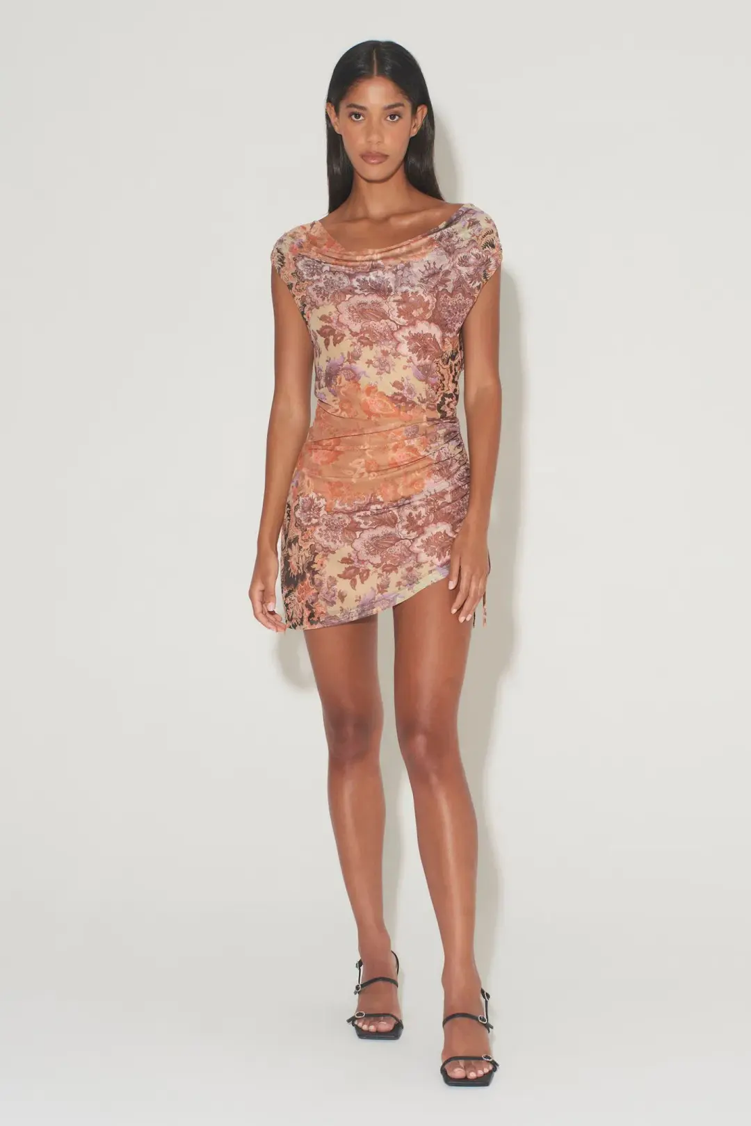 Hansen and Gretel Octavia Mini Dress Floral Size S/AU 8 for rent on The Volte - main image