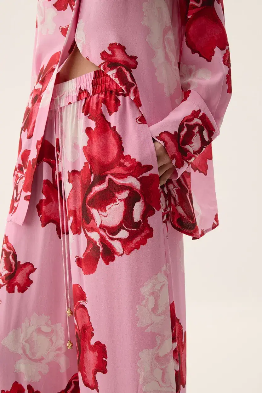 Aje Atomic Silk Shirt size 6 and Relaxed Pants size 8 - Image 5