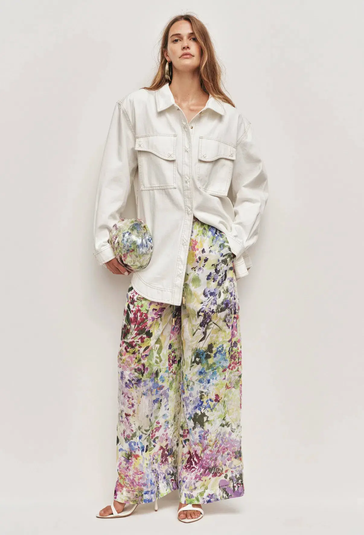 Aje Adina Shirt size 6 and Adina Pants size 8 - Image 4