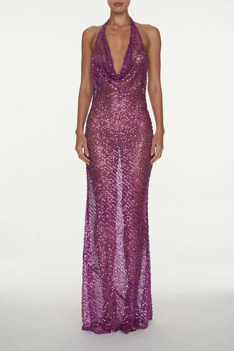 Rat & Boa Verona Dress Raspberry Size 8 - Image 1