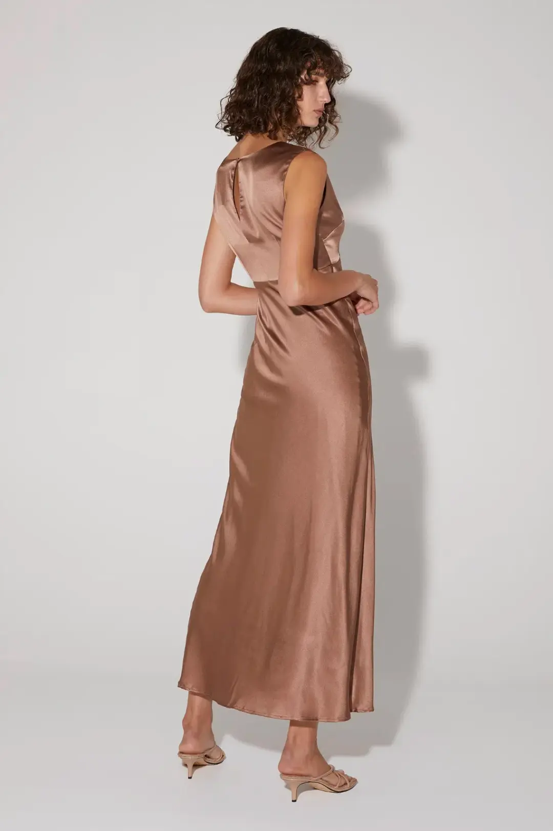 Hansen & Gretel Jessa Dress Fudge Size XS / AU 6 for rent on The Volte - main image