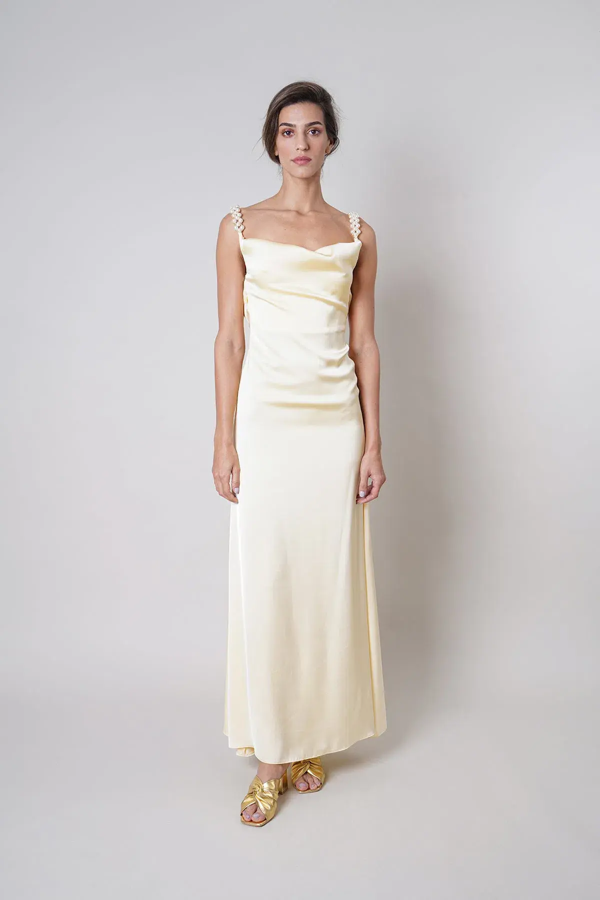 Vanina World Kirsten Gown Yellow Size S / AU 8 - Image 1