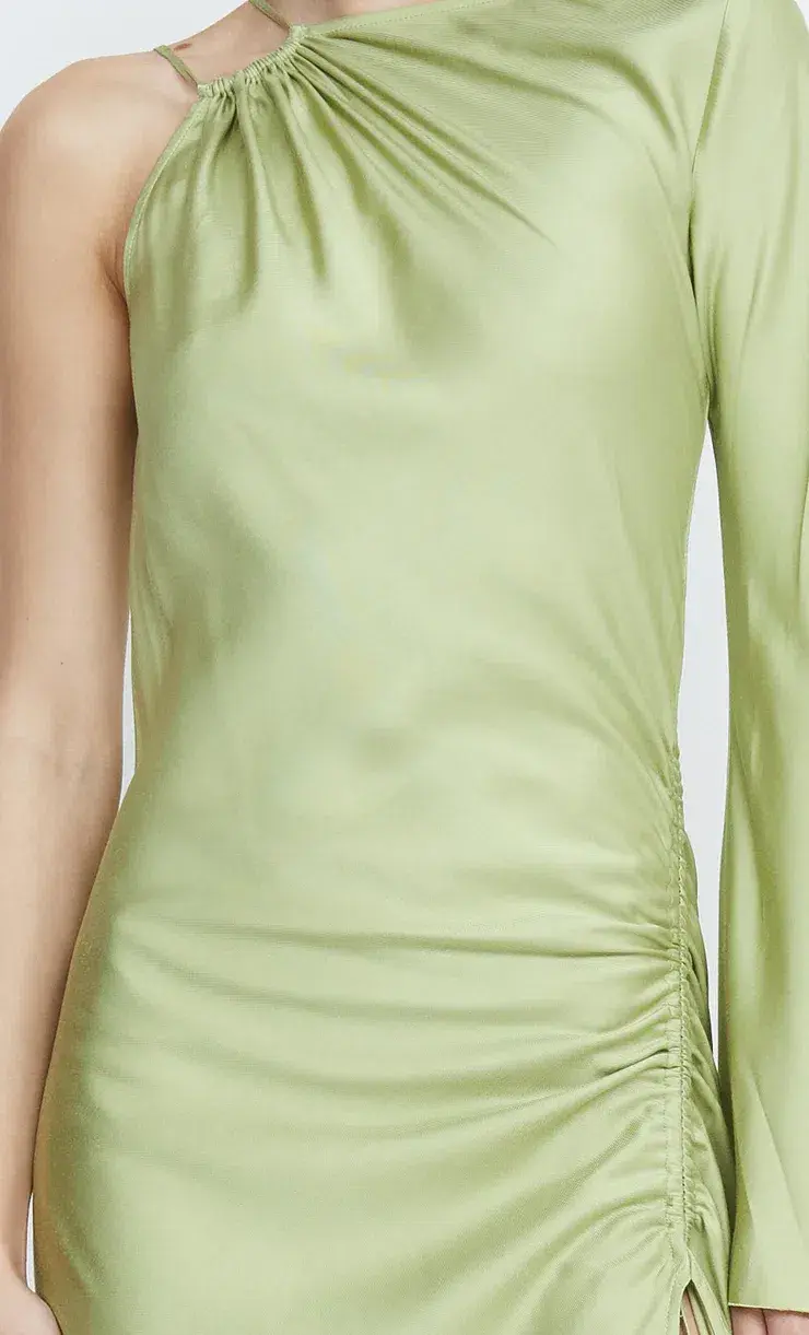 Bec & Bridge Kai Asym Maxi Dress Pear Size 10  - Image 5