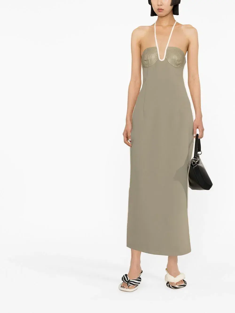 Paris Georgia Nassia Dress Green Size 8  - Image 1