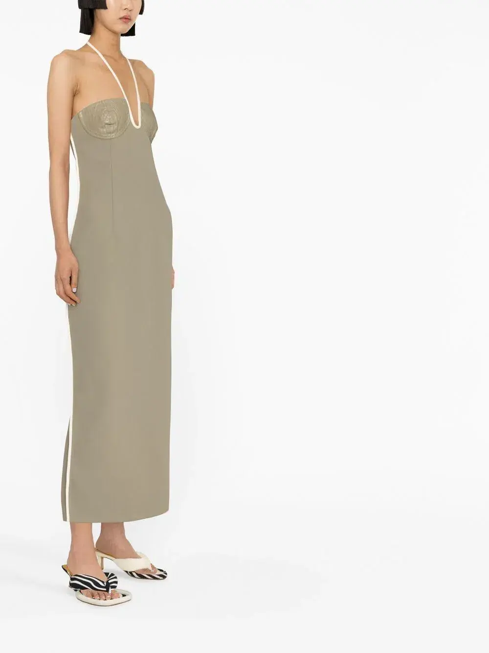 Paris Georgia Nassia Dress Green Size 8  for rent on The Volte - main image