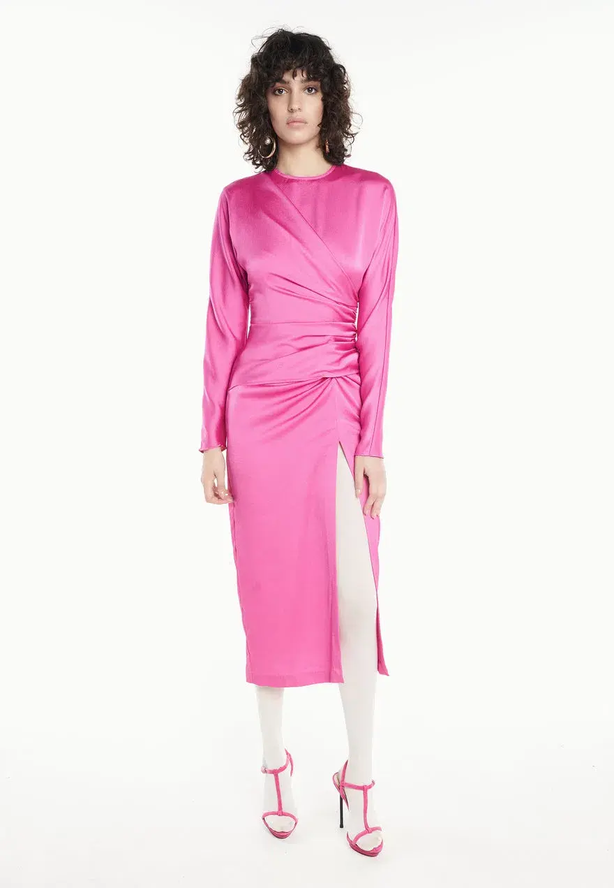 Nicola Finetti Arienne Dress in Pink Size 10 - Image 1