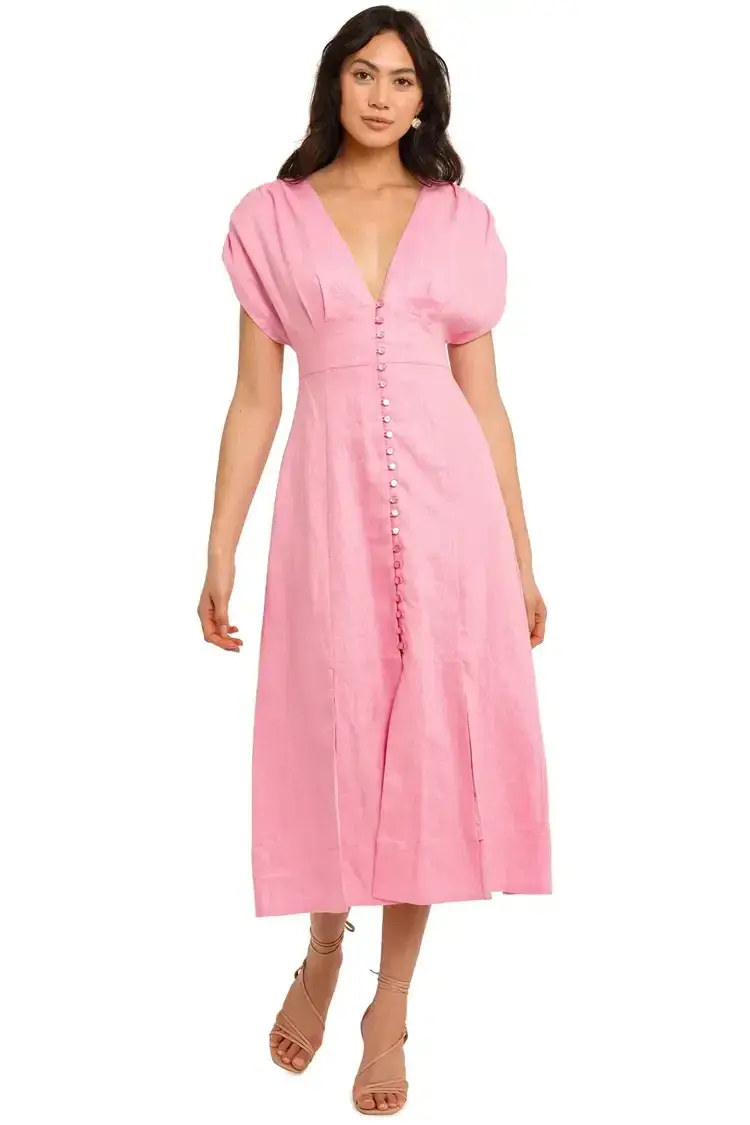 Nicholas Crissy Dress in Flamingo Size 8 - Image 1