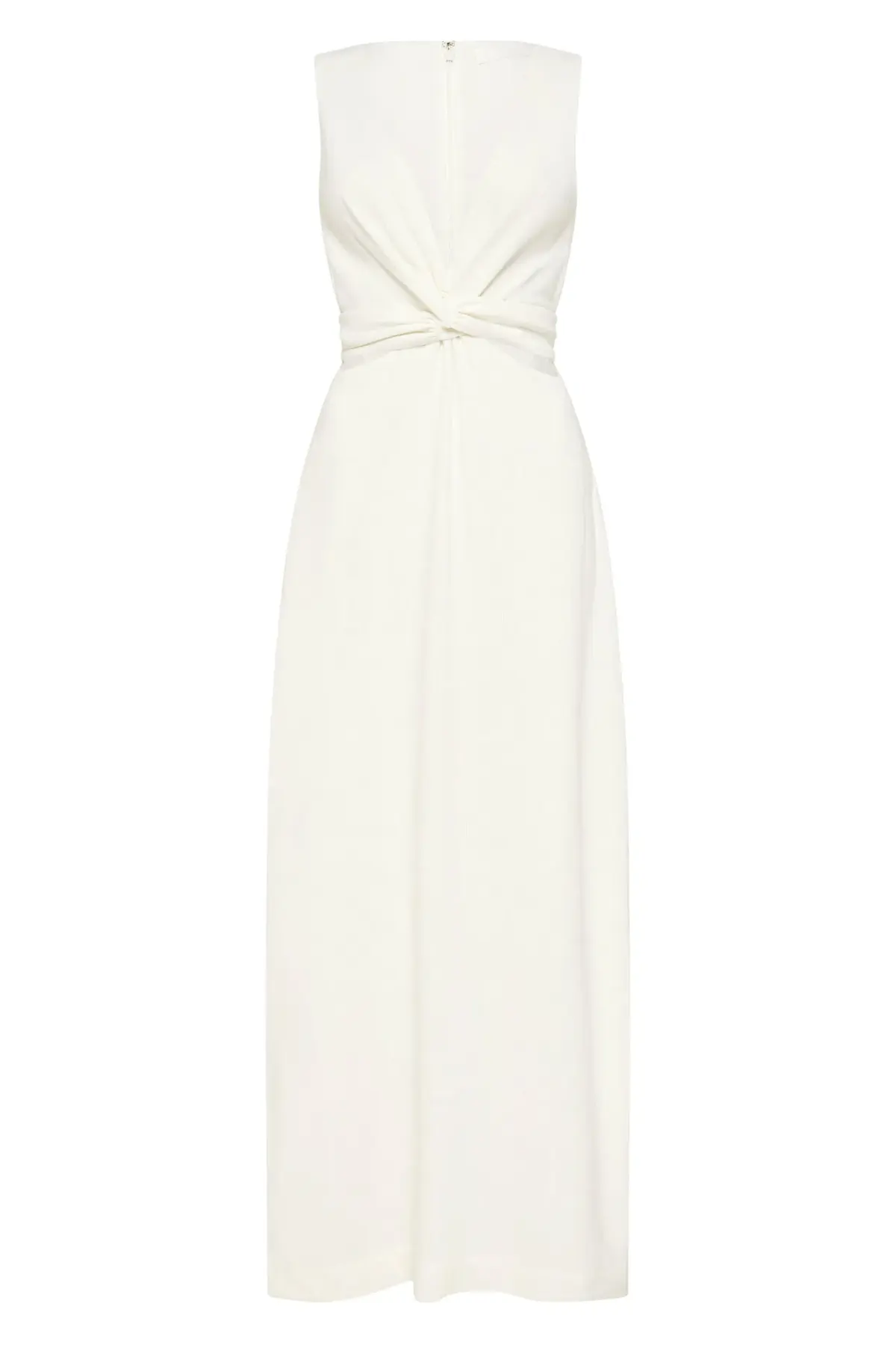 Sir The Label Clemence V Neck Dress Ivory Size 2/AU 10  - Image 7