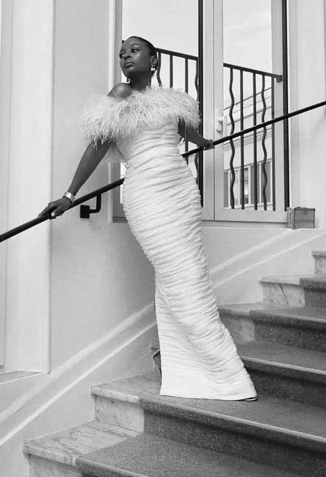 Rachel Gilbert Zion Gown White Size 10 - Image 3