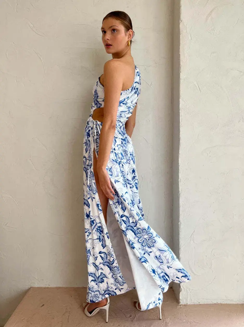 Sonya Moda Nour Maxi Dress Paisley Floral Size S / 8 AU - Image 3