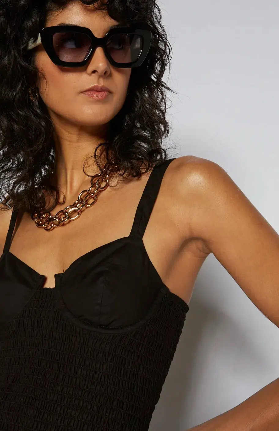 Scanlan Theodore Cotton Bralette Dress Black Size 0 / AU 6 - Image 4